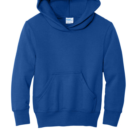 Port & Co Youth Core Fleece Pullover Hooded Sweatshirt – PC78YH
