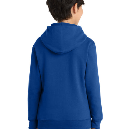 Port & Co Youth Core Fleece Pullover Hooded Sweatshirt – PC78YH
