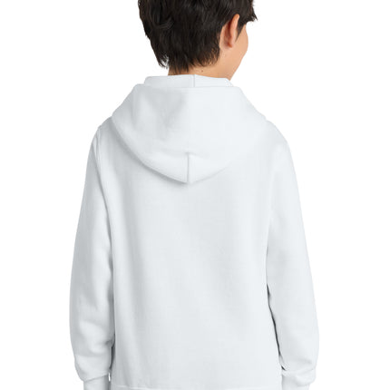 Port & Co Youth Core Fleece Pullover Hooded Sweatshirt – PC78YH