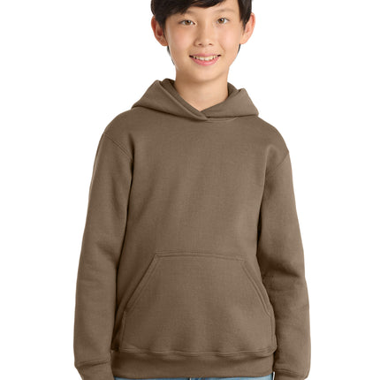 Port & Co Youth Core Fleece Pullover Hooded Sweatshirt – PC78YH