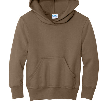 Port & Co Youth Core Fleece Pullover Hooded Sweatshirt – PC78YH