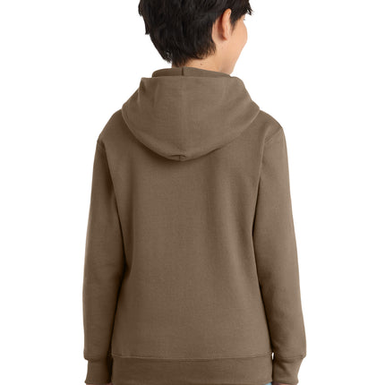 Port & Co Youth Core Fleece Pullover Hooded Sweatshirt – PC78YH