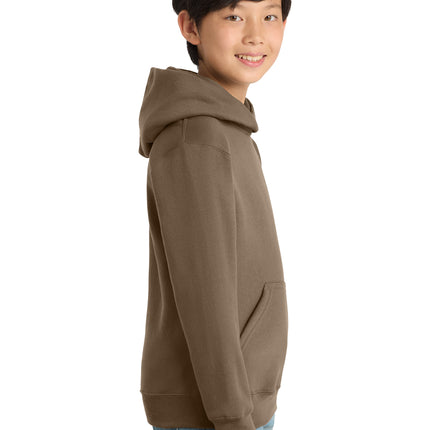 Port & Co Youth Core Fleece Pullover Hooded Sweatshirt – PC78YH