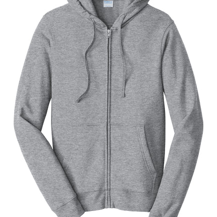 Port & Co™ Fan Favorite™ Fleece Full‑Zip Hooded Sweatshirt – PC850ZH