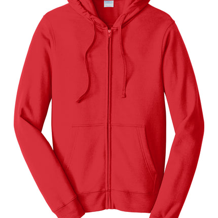 Port & Co™ Fan Favorite™ Fleece Full‑Zip Hooded Sweatshirt – PC850ZH