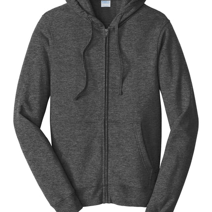 Port & Co™ Fan Favorite™ Fleece Full‑Zip Hooded Sweatshirt – PC850ZH