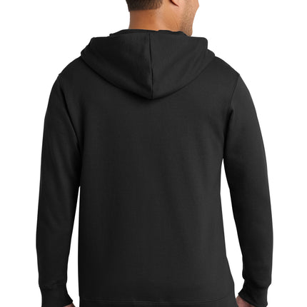 Port & Co™ Fan Favorite™ Fleece Full‑Zip Hooded Sweatshirt – PC850ZH