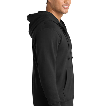 Port & Co™ Fan Favorite™ Fleece Full‑Zip Hooded Sweatshirt – PC850ZH