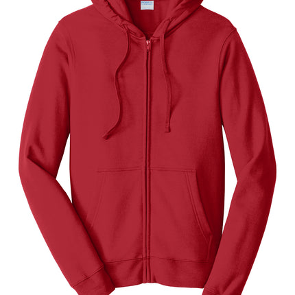 Port & Co™ Fan Favorite™ Fleece Full‑Zip Hooded Sweatshirt – PC850ZH