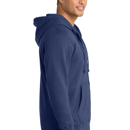 Port & Co™ Fan Favorite™ Fleece Full‑Zip Hooded Sweatshirt – PC850ZH