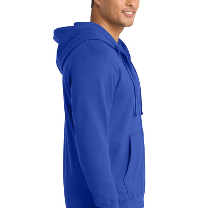 Port & Co™ Fan Favorite™ Fleece Full‑Zip Hooded Sweatshirt – PC850ZH