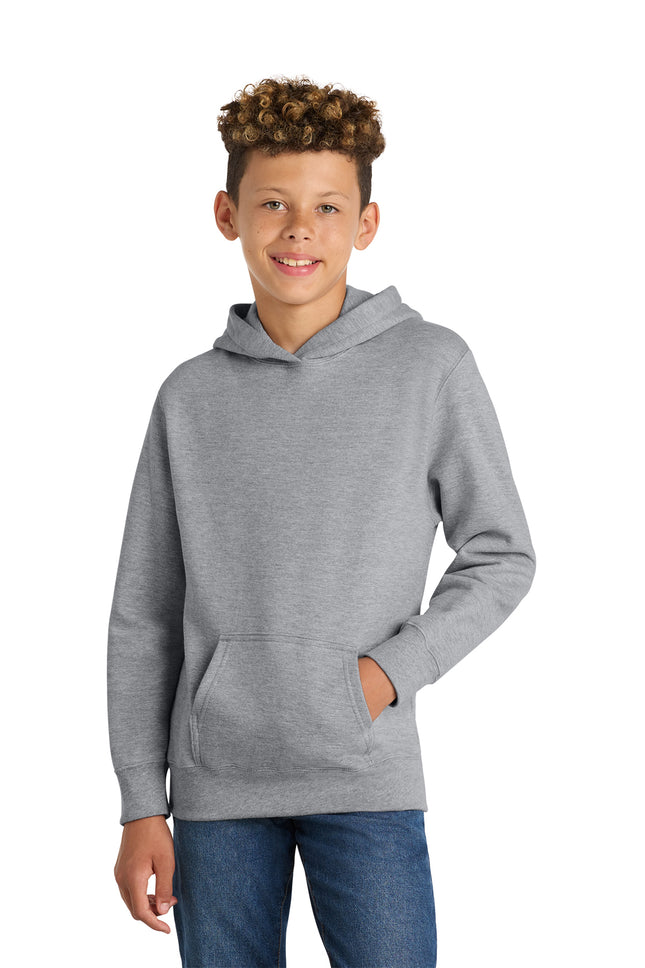 Port & Co Youth Fan Favorite Fleece Pullover Hooded Sweatshirt – PC850YH