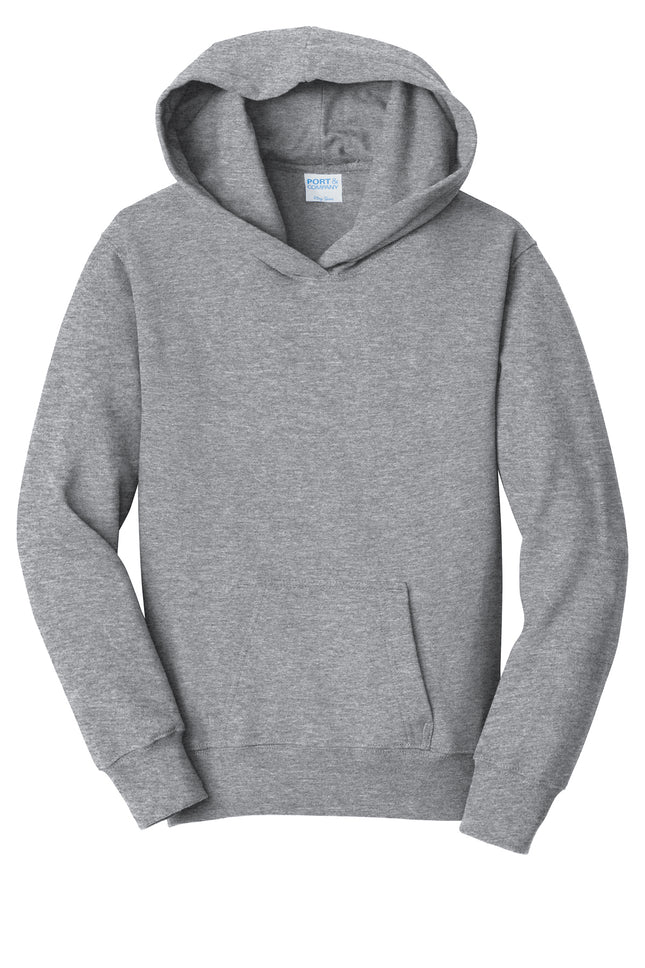 Port & Co Youth Fan Favorite Fleece Pullover Hooded Sweatshirt – PC850YH