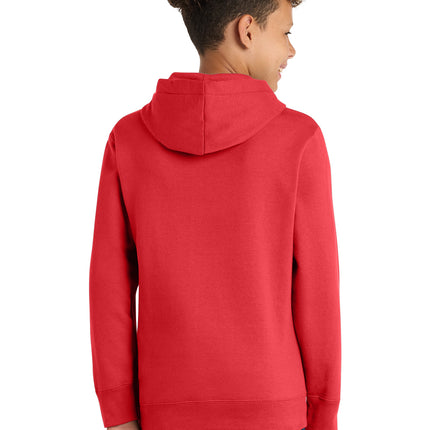 Port & Co Youth Fan Favorite Fleece Pullover Hooded Sweatshirt – PC850YH