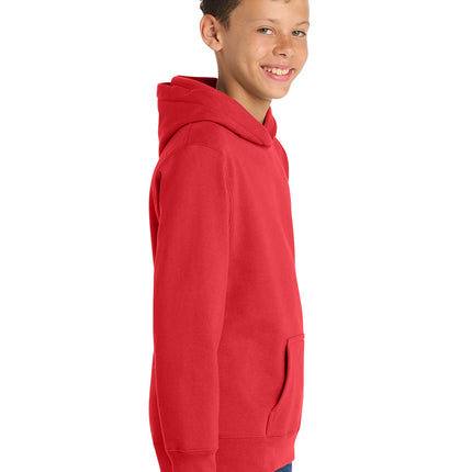 Port & Co Youth Fan Favorite Fleece Pullover Hooded Sweatshirt – PC850YH