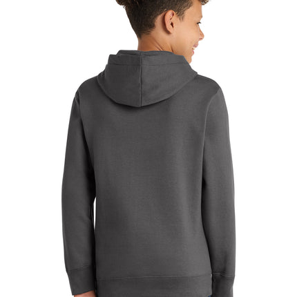 Port & Co Youth Fan Favorite Fleece Pullover Hooded Sweatshirt – PC850YH