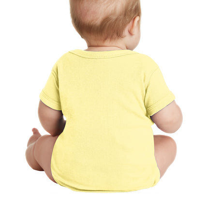Rabbit Skins™ Infant Short Sleeve Baby Rib Bodysuit — 4400