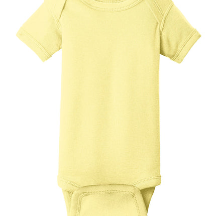 Rabbit Skins™ Infant Short Sleeve Baby Rib Bodysuit — 4400