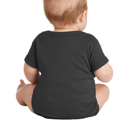 Rabbit Skins™ Infant Short Sleeve Baby Rib Bodysuit — 4400