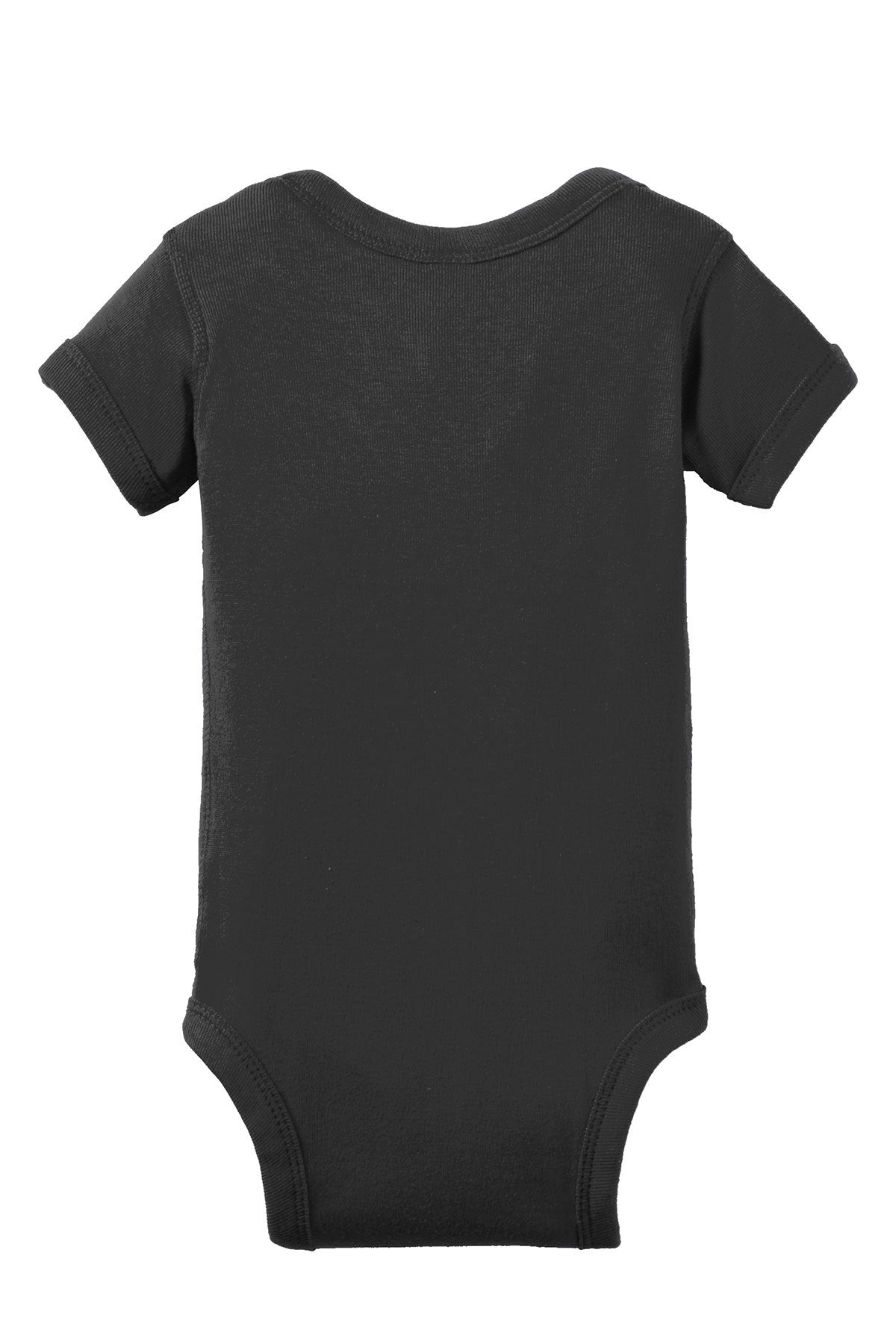 Rabbit Skins™ Infant Short Sleeve Baby Rib Bodysuit — 4400