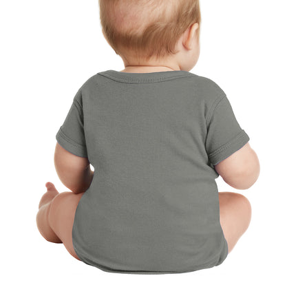 Rabbit Skins™ Infant Short Sleeve Baby Rib Bodysuit — 4400