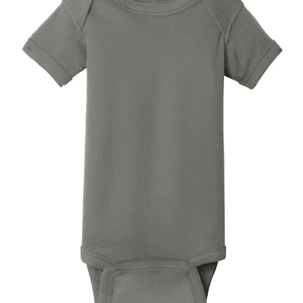 Rabbit Skins™ Infant Short Sleeve Baby Rib Bodysuit — 4400