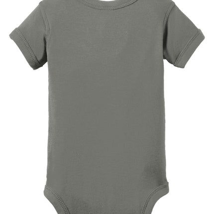 Rabbit Skins™ Infant Short Sleeve Baby Rib Bodysuit — 4400