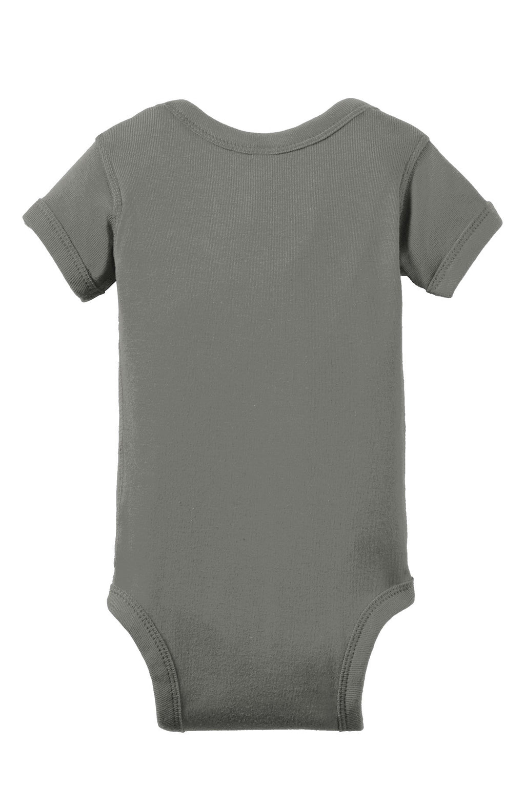 Rabbit Skins™ Infant Short Sleeve Baby Rib Bodysuit — 4400