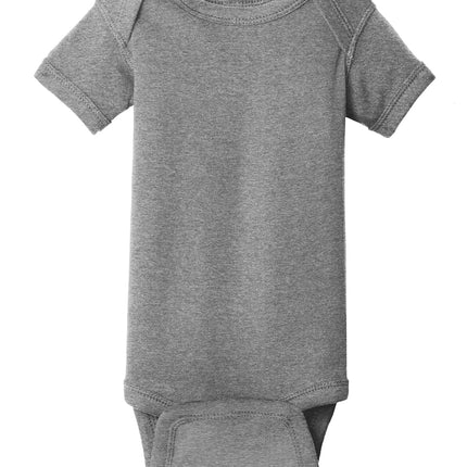 Rabbit Skins™ Infant Short Sleeve Baby Rib Bodysuit — 4400