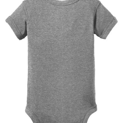 Rabbit Skins™ Infant Short Sleeve Baby Rib Bodysuit — 4400