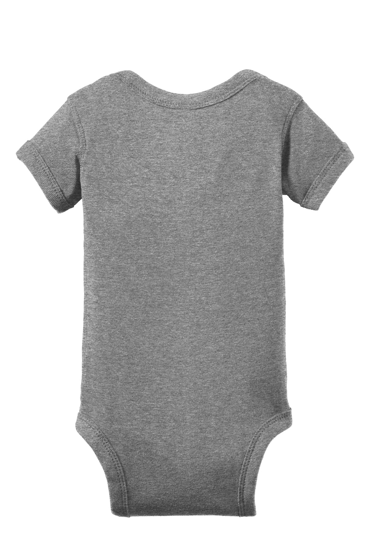 Rabbit Skins™ Infant Short Sleeve Baby Rib Bodysuit — 4400