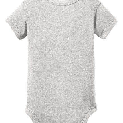 Rabbit Skins™ Infant Short Sleeve Baby Rib Bodysuit — 4400