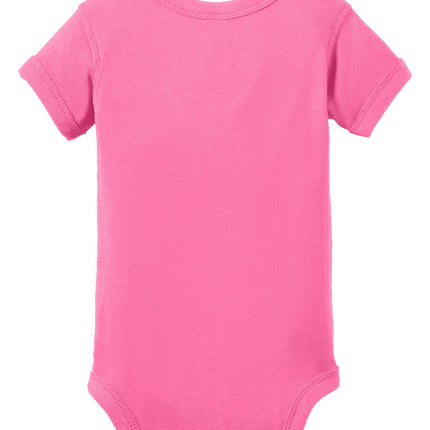 Rabbit Skins™ Infant Short Sleeve Baby Rib Bodysuit — 4400