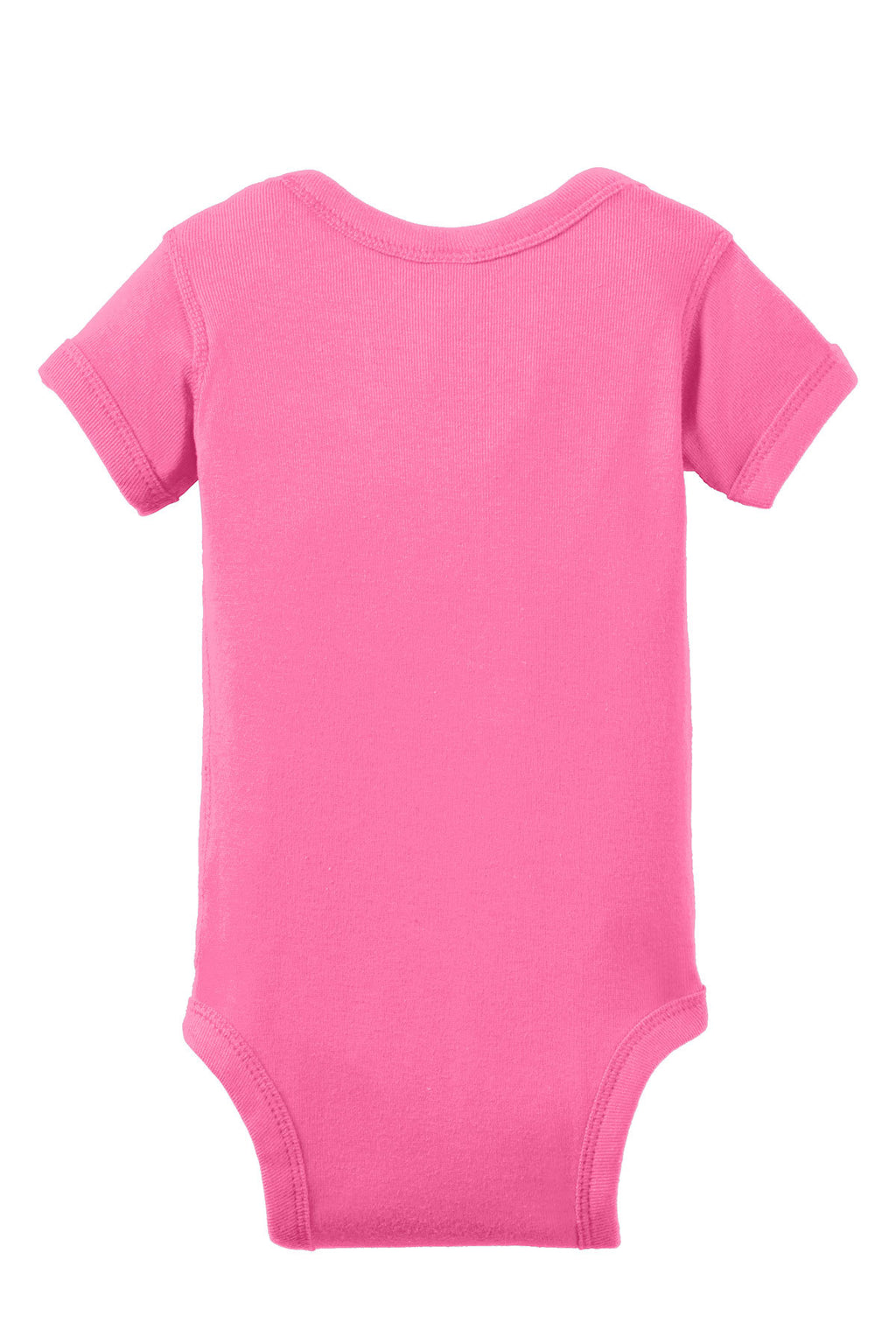 Rabbit Skins™ Infant Short Sleeve Baby Rib Bodysuit — 4400