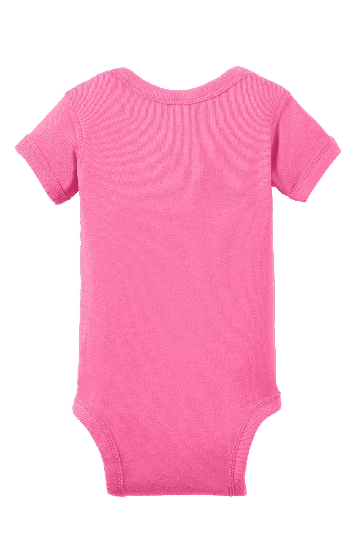 Rabbit Skins™ Infant Short Sleeve Baby Rib Bodysuit — 4400