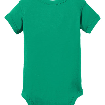 Rabbit Skins™ Infant Short Sleeve Baby Rib Bodysuit — 4400