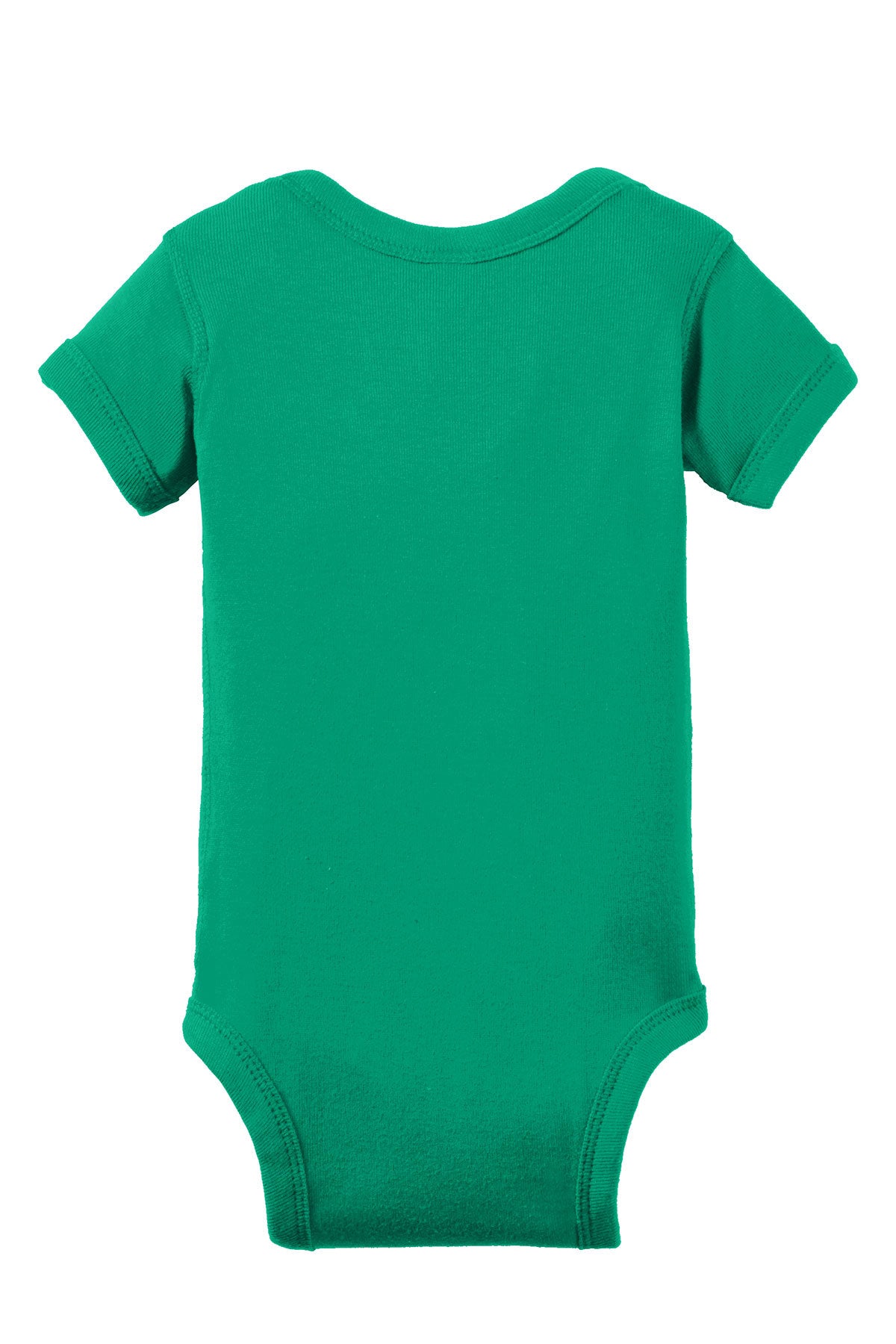 Rabbit Skins™ Infant Short Sleeve Baby Rib Bodysuit — 4400