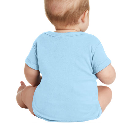 Rabbit Skins™ Infant Short Sleeve Baby Rib Bodysuit — 4400
