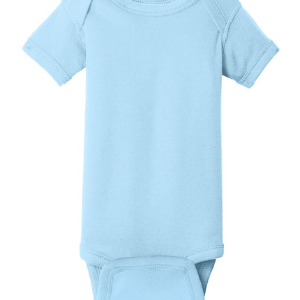 Rabbit Skins™ Infant Short Sleeve Baby Rib Bodysuit — 4400