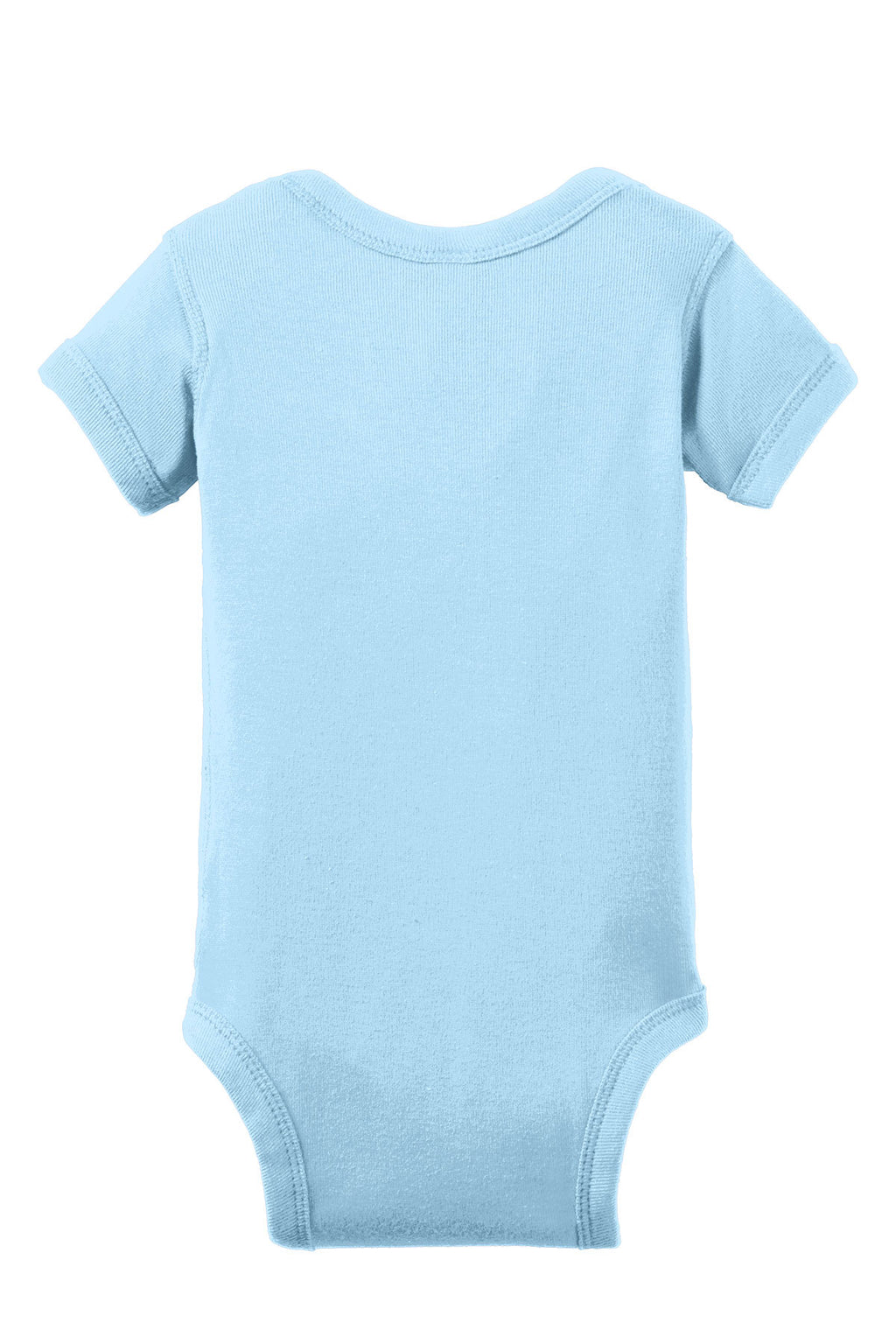 Rabbit Skins™ Infant Short Sleeve Baby Rib Bodysuit — 4400