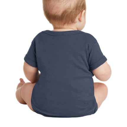Rabbit Skins™ Infant Short Sleeve Baby Rib Bodysuit — 4400