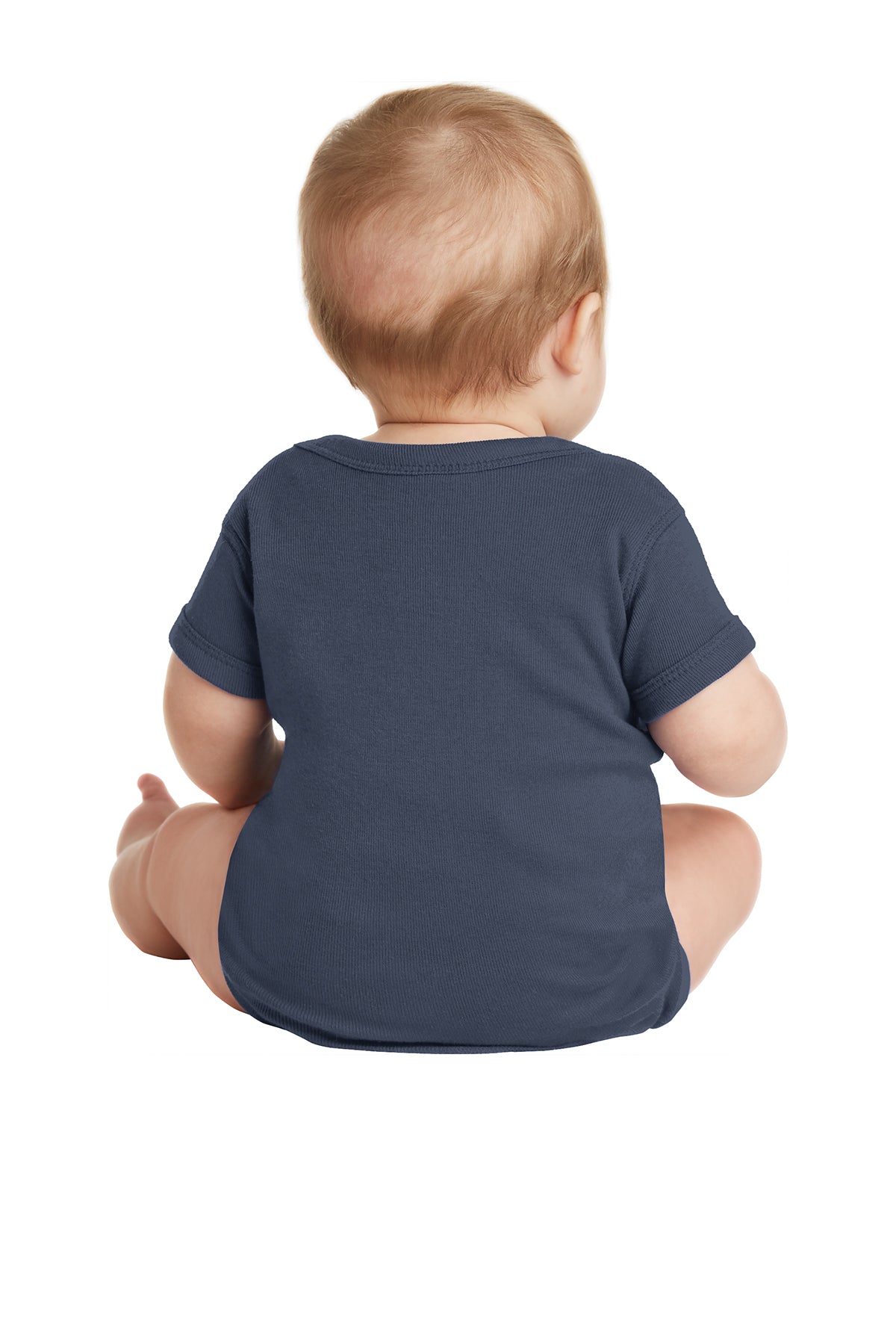 Rabbit Skins™ Infant Short Sleeve Baby Rib Bodysuit — 4400