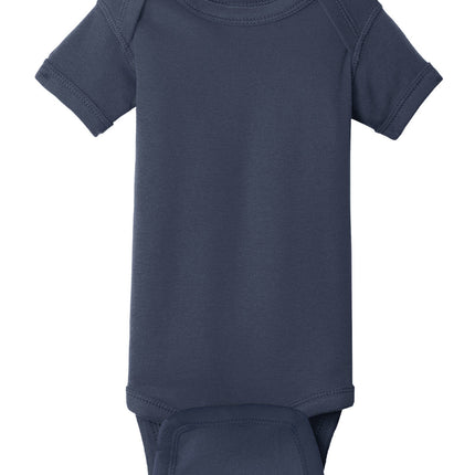 Rabbit Skins™ Infant Short Sleeve Baby Rib Bodysuit — 4400