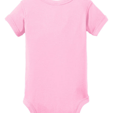 Rabbit Skins™ Infant Short Sleeve Baby Rib Bodysuit — 4400