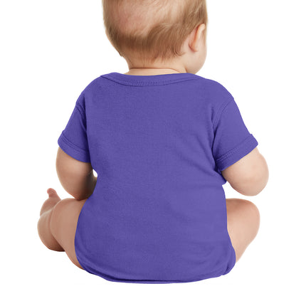 Rabbit Skins™ Infant Short Sleeve Baby Rib Bodysuit — 4400