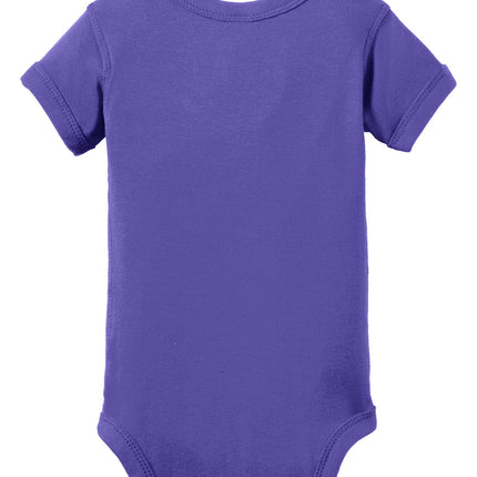 Rabbit Skins™ Infant Short Sleeve Baby Rib Bodysuit — 4400