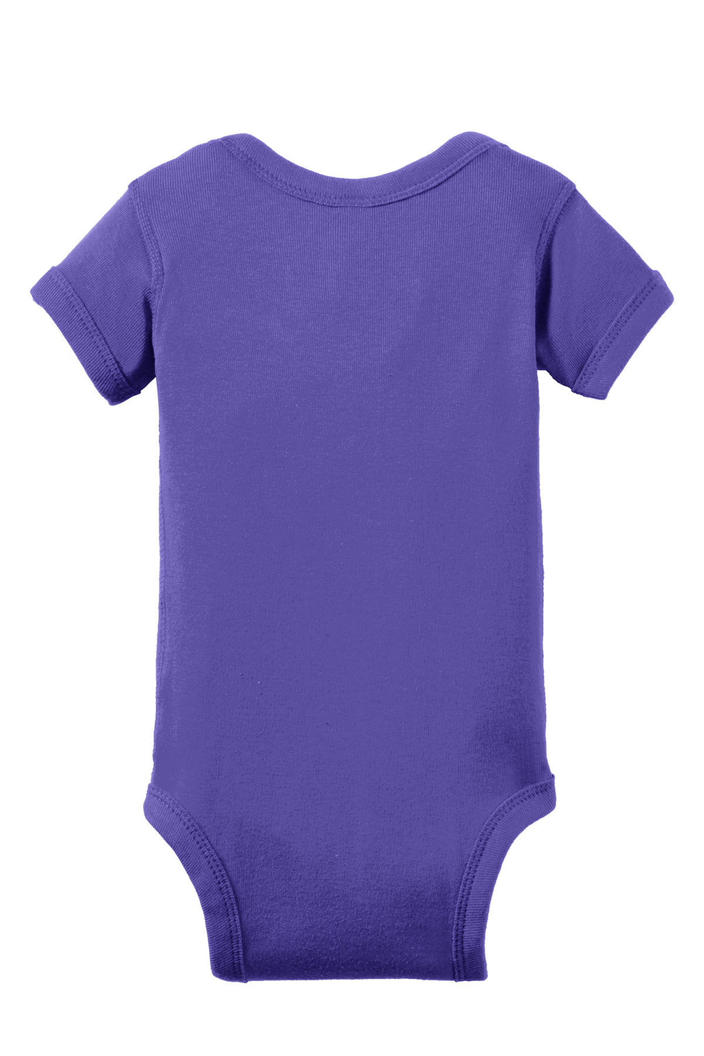 Rabbit Skins™ Infant Short Sleeve Baby Rib Bodysuit — 4400