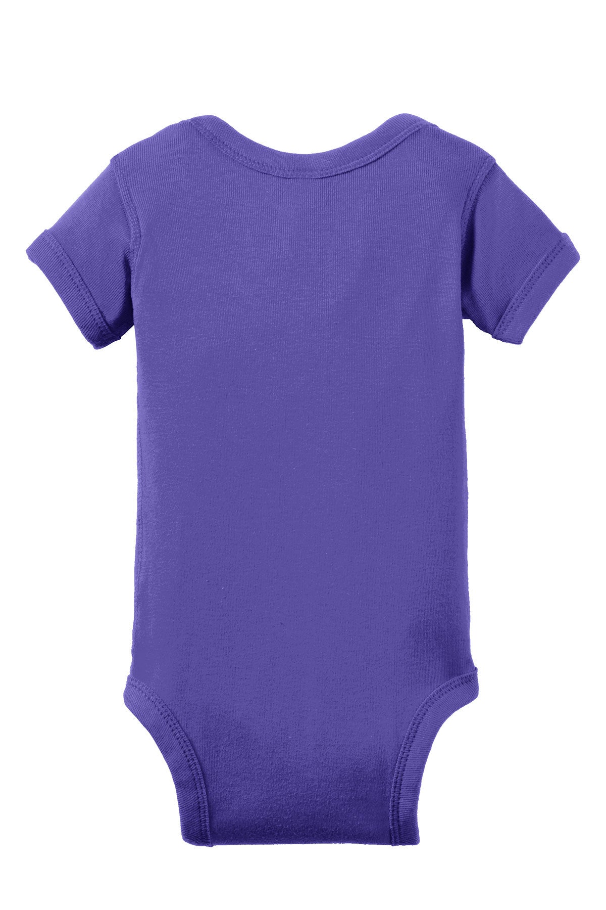 Rabbit Skins™ Infant Short Sleeve Baby Rib Bodysuit — 4400