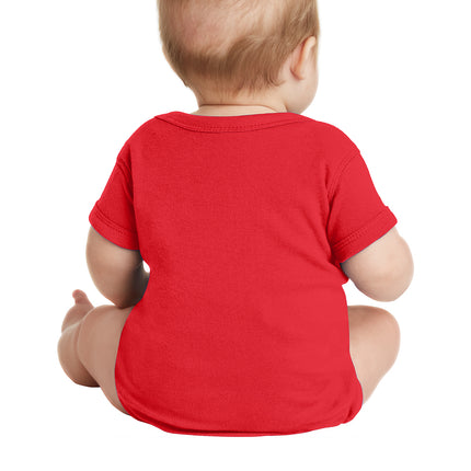 Rabbit Skins™ Infant Short Sleeve Baby Rib Bodysuit — 4400