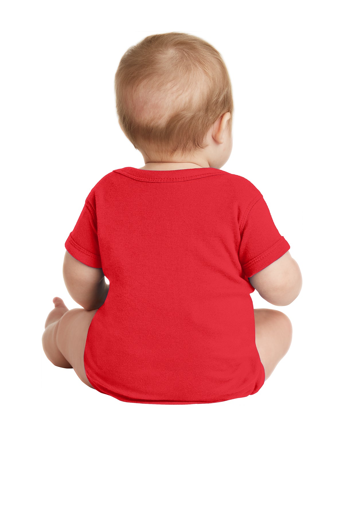 Rabbit Skins™ Infant Short Sleeve Baby Rib Bodysuit — 4400